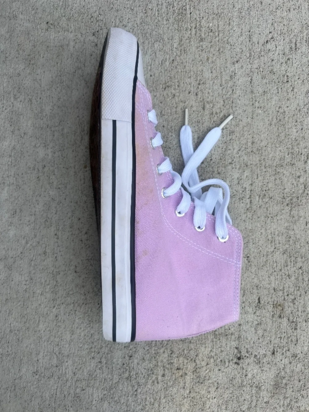 Women’s Purple/Pink High-Top Sneakers (Size 8)
